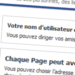 Personnaliser l’url de votre page Facebook